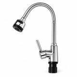 Grifería Monocontrol Lavaplatos Cuello Flexible Cromada - imagen 3