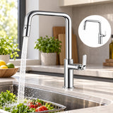 Grifería Monocontrol Cocina Extraíble Cromada 47 Cm - imagen 1