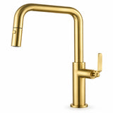 Grifería Monocontrol Cocina Extraíble Oro 47 Cm - imagen 3