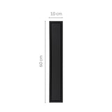 Rejilla Sifón Piso Invisible 60cm X 10cm Acero 304 Negra