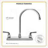 Mezclador de cocina 8 pulgadas en ABS cromado de cuello alto, vista ampliada del modelo FA80090A