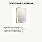 Contenido y funciones del espejo