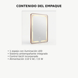 Contenido y funciones del espejo