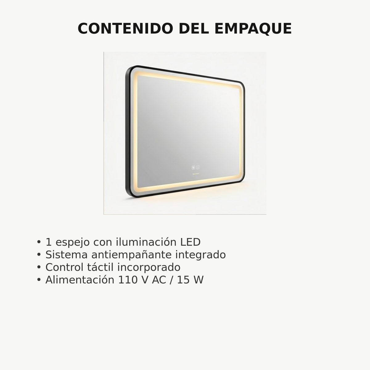 Contenido y funciones del espejo