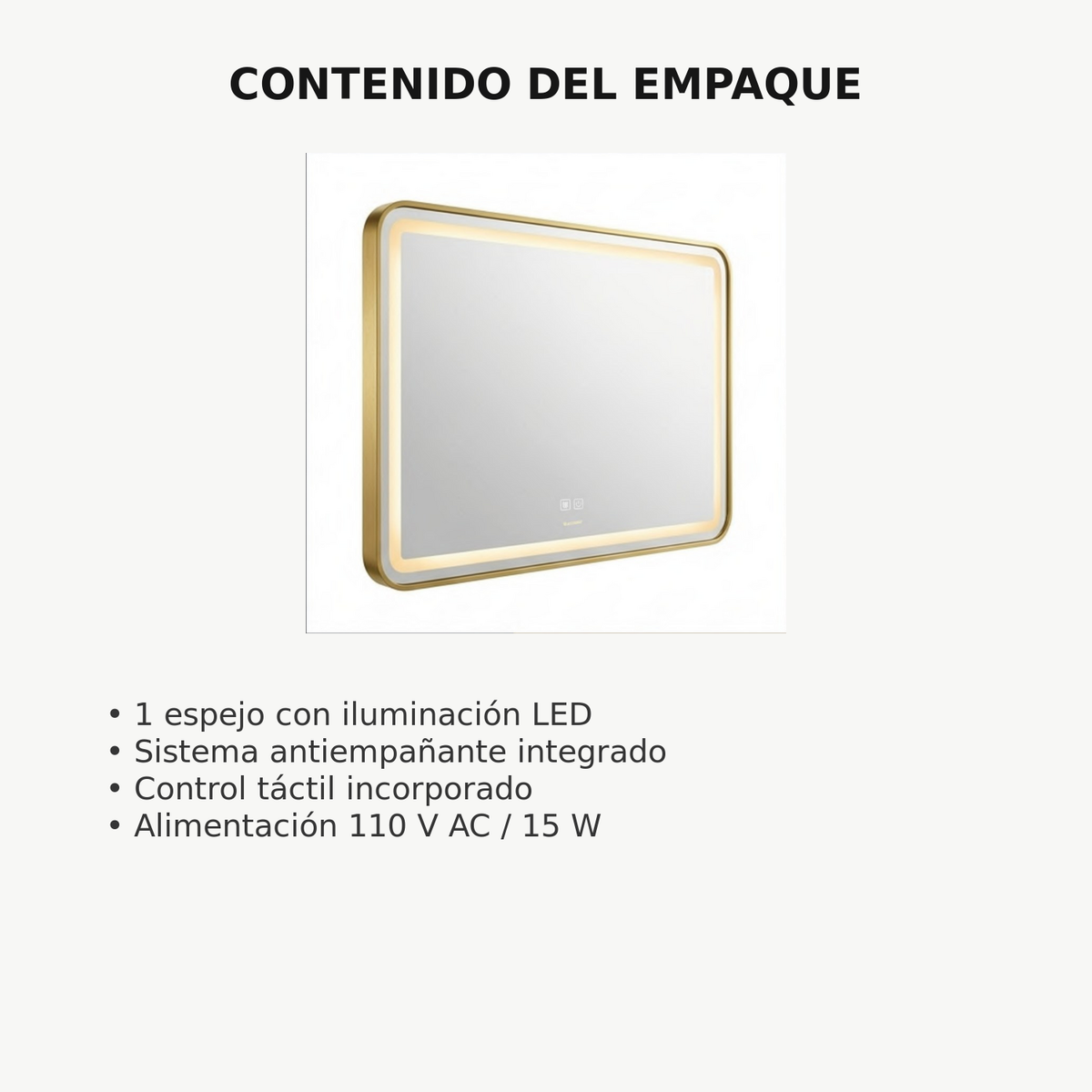 Contenido y funciones del espejo