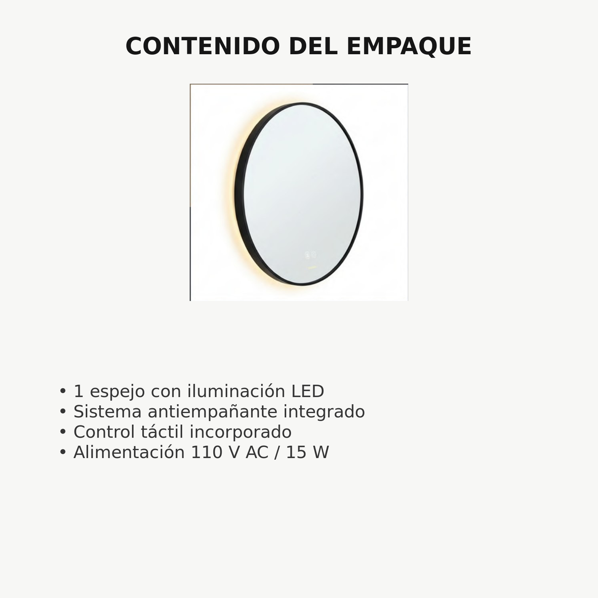 Contenido y funciones del espejo