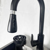 Lavaplatos Negro Premium 50x45 Acero Inoxidale 304