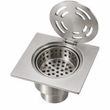 Rejilla De Piso En Acero Inoxidable 10 X 10 Cm - vista limpia