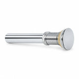 Desagüe Push Para Lavamanos En Zinc 20 Cm - vista limpia
