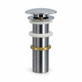 Desagüe Push Para Lavamanos En Bronce 12 Cm - vista limpia