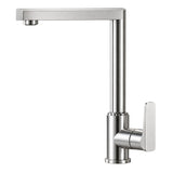 Vista de producto de Grifería Monocontrol Para Lavaplatos Acero Inoxidable Cuello En L 35 Cm