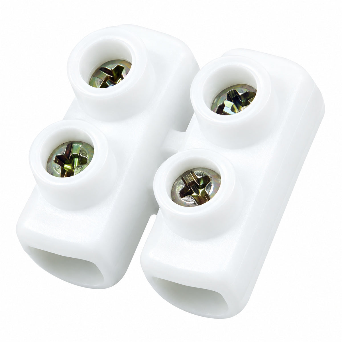 Conector Eléctrico Blanco De 60 A — vista del producto