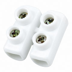 Conector Eléctrico Blanco De 60 A