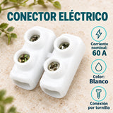 Conector Eléctrico Blanco De 60 A — características del producto