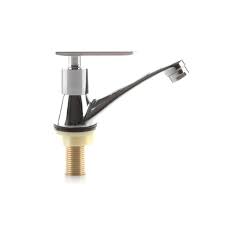 LLAVE LAVAMANOS PALANCA Y CUERPO METALICO ENTRADA EN BRONCE