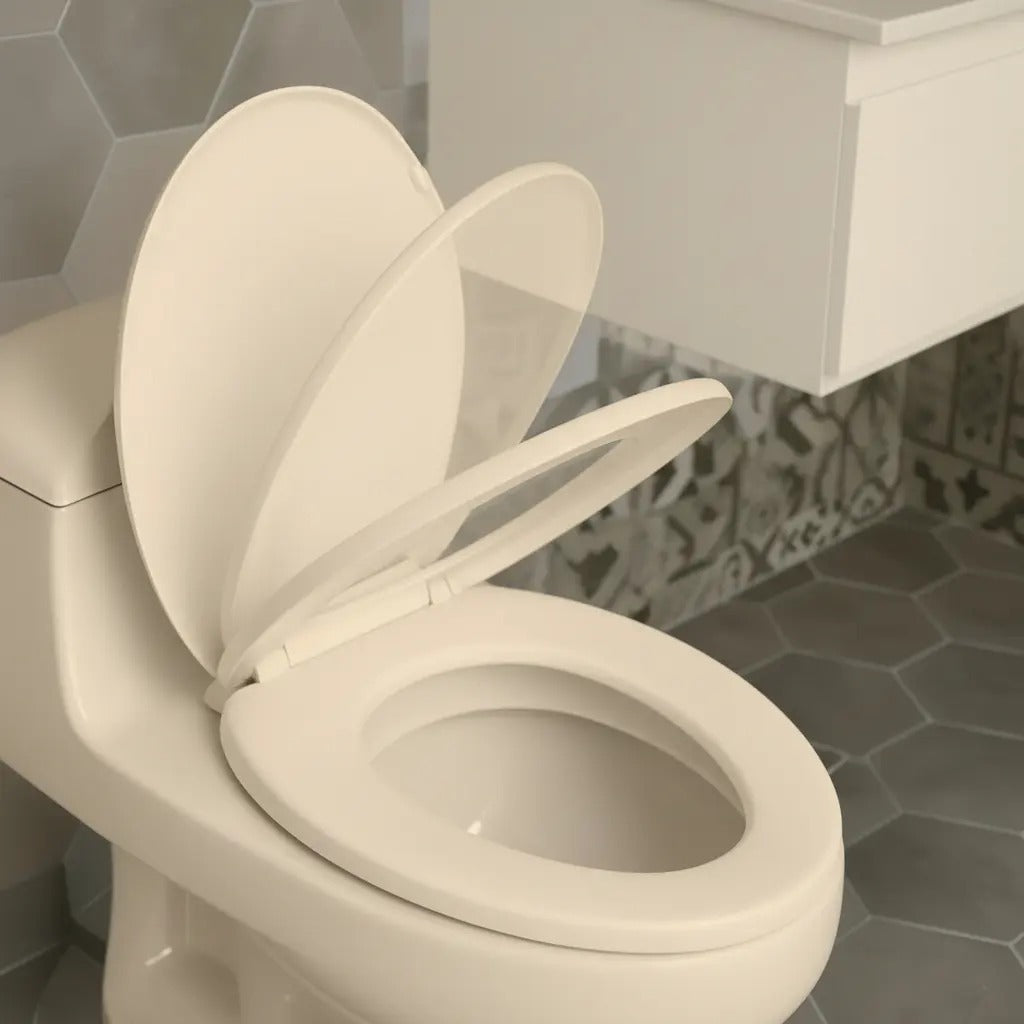 Tapa Asiento Sanitario alongado Bone Cierre Lento