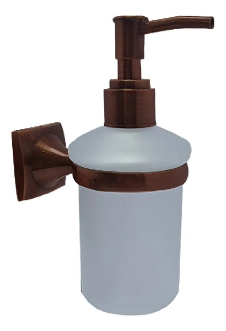 Juego de Accesorios de Baño Xcaret 6 Piezas Cobre | Set Completo para Baño Moderno y Decorativo