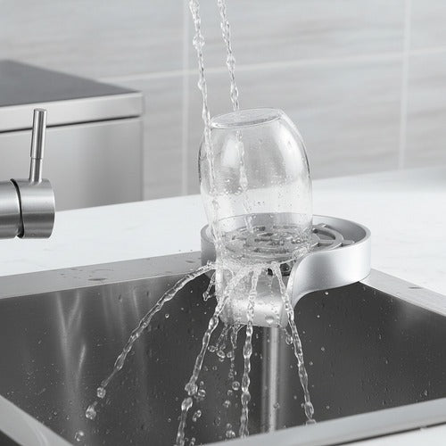 Set Lavaplatos Inteligente Doble Lujo en Acero Inoxidable 304 - 75x45 cm