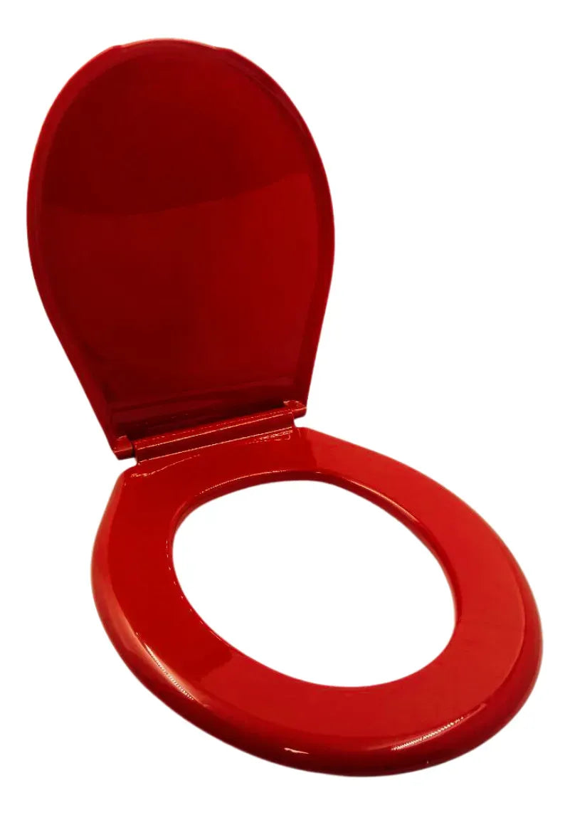 Tapa Asiento Universal Para Sanitario Belo Rojo