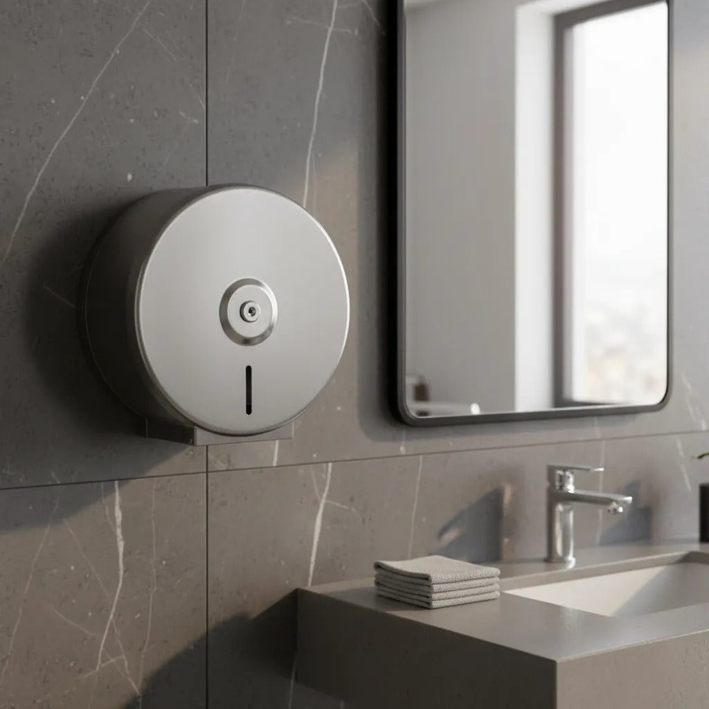 Porta Papel sanitario Acero Inox 304 Industrial
