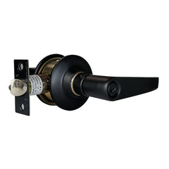 Manija Negra De Alcoba En Aluminio 60 mm