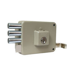 Cerradura De Sobreponer Izquierda Tres Bulones 50 mm