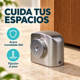 Tope De Piso Rectangular En Acero Inoxidable — características y detalles