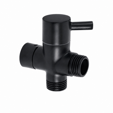 Contenido del paquete: un desviador de ducha KTL1635N negro mate