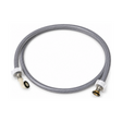 Manguera PVC para Lavadora Hembra-Hembra 3/4" x 100 cm - Manguera PVC completa en fondo blanco