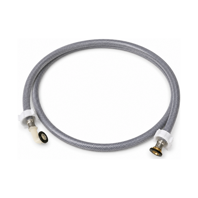 Manguera PVC para Lavadora Hembra-Hembra 3/4" x 100 cm - Manguera PVC completa en fondo blanco