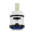 Cartucho Cerámico para Monomando 40 mm en Blíster - Cartucho de 40 mm completo en fondo blanco