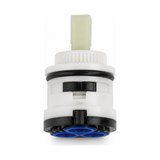 Cartucho Cerámico para Monomando 40 mm en Blíster - Cartucho de 40 mm completo en fondo blanco