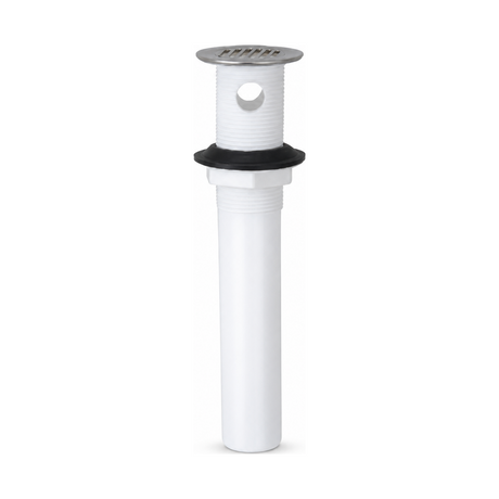 Desagüe Plástico 1 1/4" con Rejilla y Rebose