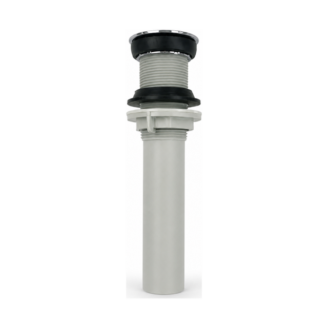 Desagüe Plástico 1 1/4" con Rejilla sin Rebose - Producto exacto completo sobre fondo blanco, sin recorte