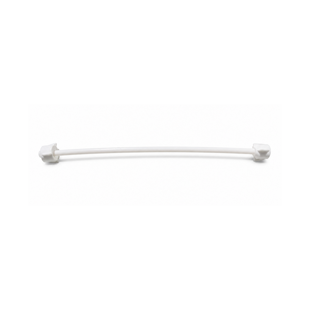Manguera Flexible Plástica de 1/2" x 7/8" y 40 cm - Producto exacto completo sobre fondo blanco, centrado y sin recortes