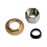 Kit de Tuerca Cola, Golilla Cónica y Tuerca de Apriete para Grifería - Producto exacto completo, centrado, sin recortes y con margen de seguridad