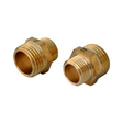 Conector de Latón Hilo con Tuerca de 1/2" x 3/8" - Producto exacto completo, centrado, sin recortes y con margen de seguridad