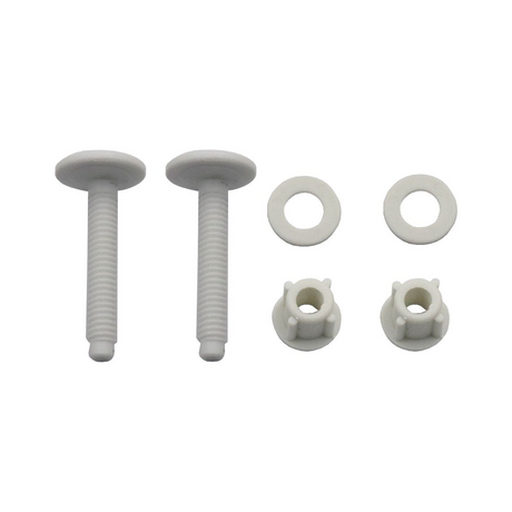 Kit de Tornillos, Tuercas y Golillas para Asiento Sanitario Colomba Soft