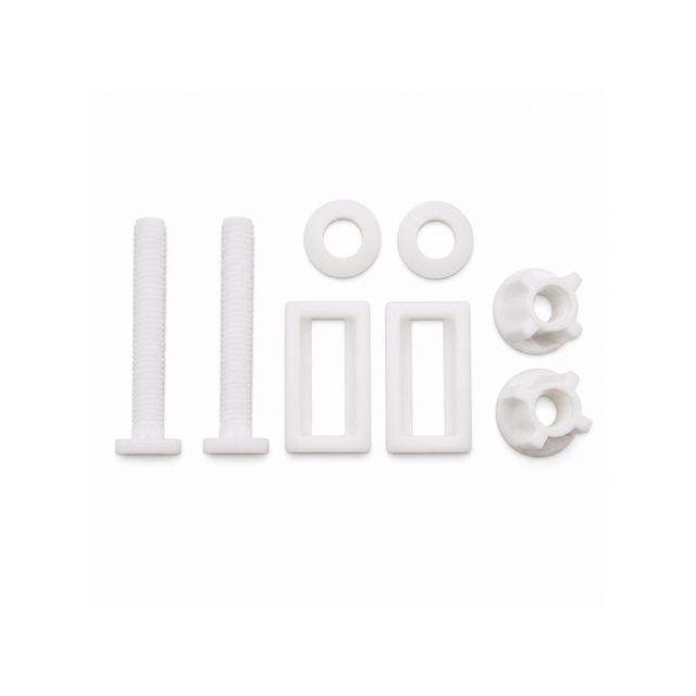 Kit de Tornillos, Tuercas y Golillas para Asiento Sanitario Modern - Producto exacto completo, centrado, sin recortes y con margen de seguridad
