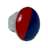 Indicador Rojo y Azul de 6,8 mm para Grifería - Producto exacto completo, centrado, sin recortes y con margen de seguridad
