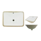 Lavamanos Cubik Blanco De Bajo Poner 47 × 35 cm — fotografía del producto