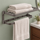 Toallero Hotelero Gray Gris En Aluminio — detalle del producto