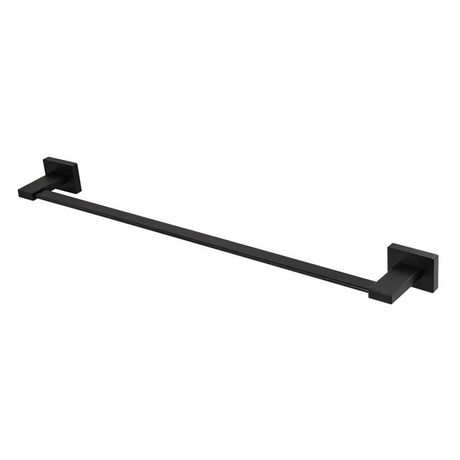 Toallero Barra Perla Negro En Aluminio