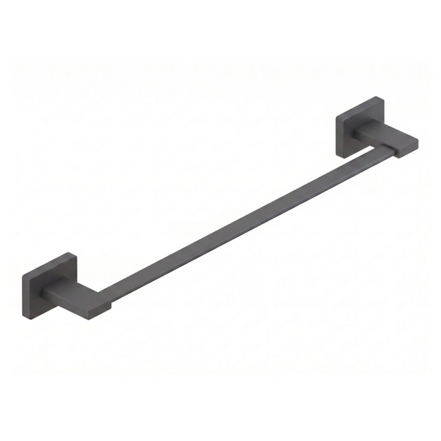 Toallero Barra Perla Gris En Aluminio — fotografía oficial