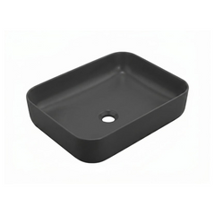 Lavamanos Malibú Gris Oscuro 50 × 39 cm