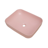 Lavamanos Malibú Rose Mate 50 × 39 cm — fotografía oficial