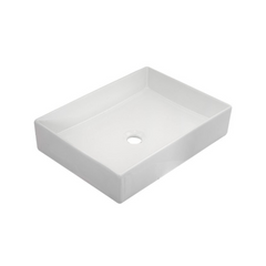 Lavamanos Florida Rectangular Blanco 51 × 37 cm