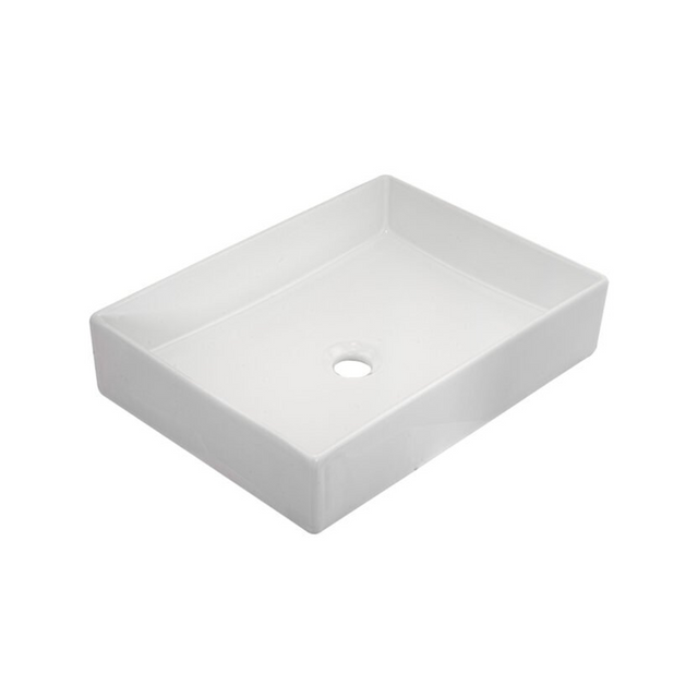 Lavamanos Florida Rectangular Blanco 51 × 37 cm — fotografía oficial