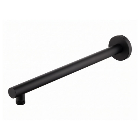 Tubo Para Regadera Redondo Nuvo Negro 40 cm