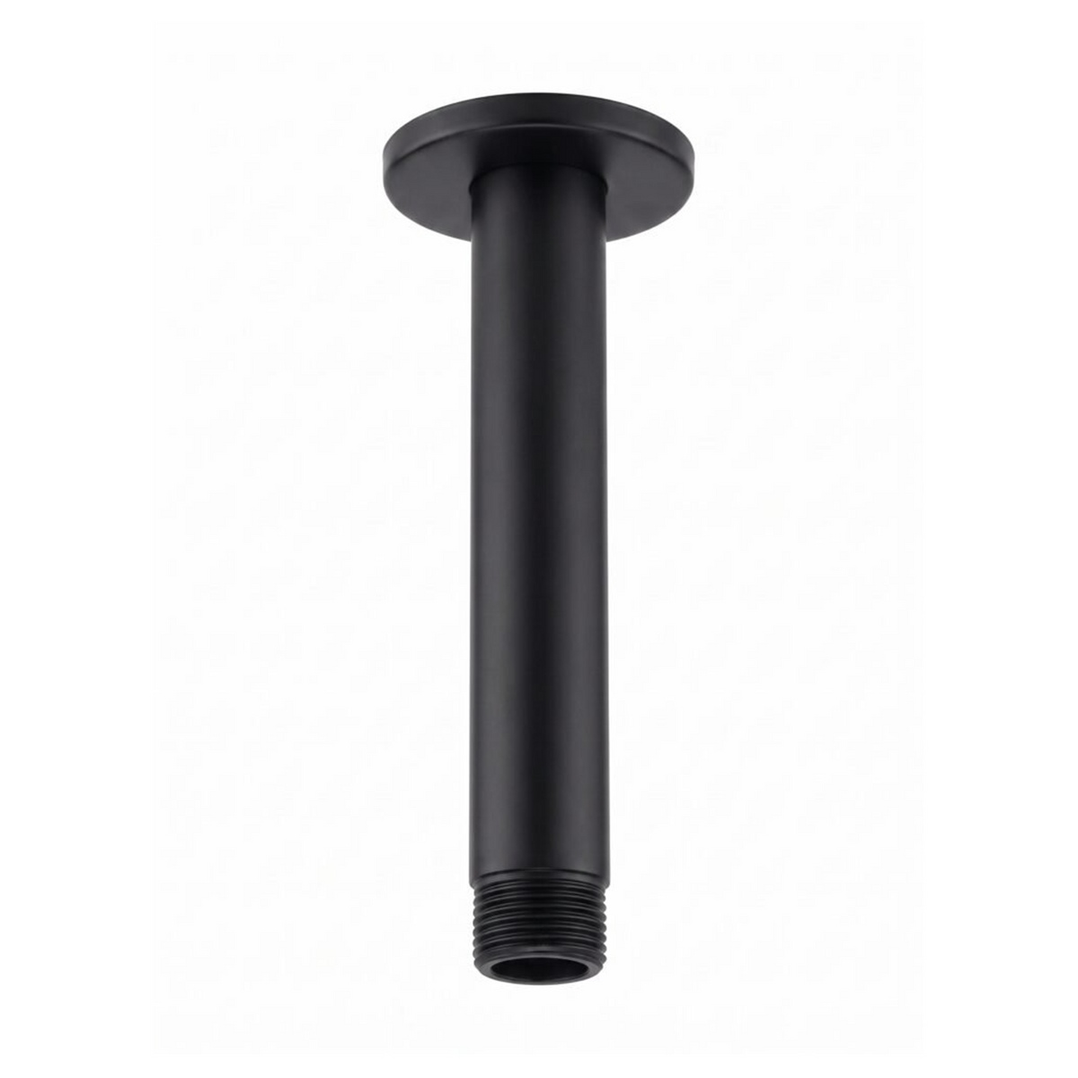 Tubo Para Regadera De Techo Negro 15 cm — fotografía oficial